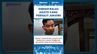 SHORT | Gibran Jawab Hasto yang Persulit Pertemuan Jokowi-Megawati: Kan Masih Lebaran