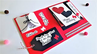 Beautiful Handmade Birthday Greeting Card | Special Handmade Birthday Card Idea | Tutorial