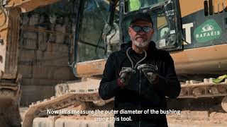 Berco tutorial - Excavator undercarriage inspection - sub EN