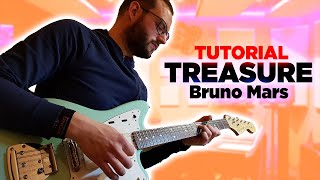 TREASURE | BRUNO MARS | GUITAR TUTORIAL