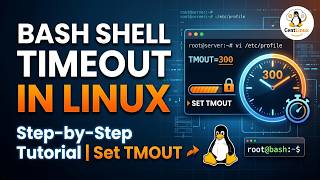 How to Set Bash Shell Timeout in Linux