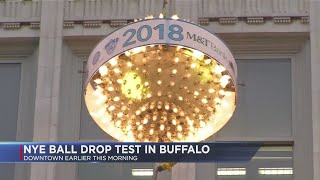 Crews test NYE ball drop to welcome 2019