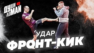 Прямой удар ногой / Front kick techniques