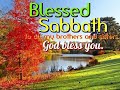 Sabbath Day Blessings