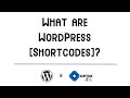 Basics of WordPress Shortcodes | Create Custom Shortcodes | Shortcodes with Parameters