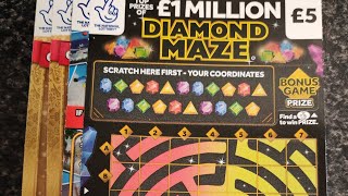 mix £5 scratch cards £20 in play