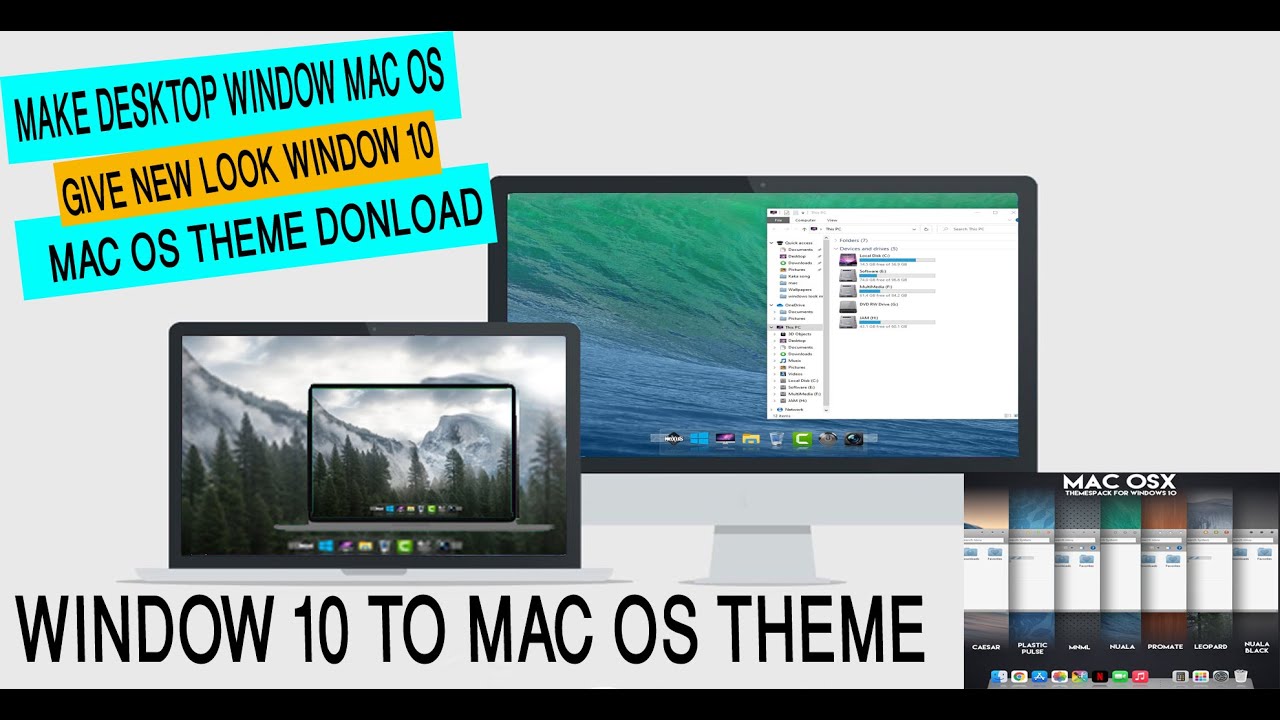 Make Windows 10 Look Like Macos Underpase
