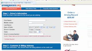 Driving Lessons : How to Check Your Driving Record Online