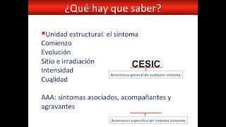 2.4. Historia clínica  dudas frecuentes  ¿Cómo recoger lo que dice el paciente