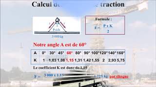 FORCES DE TRACTION ET UTILISATION DES ELINGUES