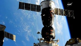 Full Soyuz MS-05 ISS Expedition 53 Undocking And Departure Coverage