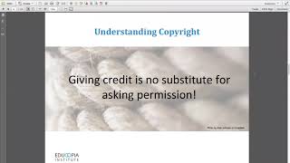 Electronic Thesis and Dissertation Toolkit: Copyright