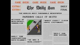 Game Over: Paperboy (Sega Genesis)
