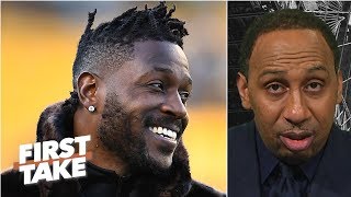 Antonio Brown could start 2019 season with Steelers despite trade demand - Stephen A. | First Take