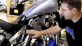 Show Chrome Accessories (Big Bike Parts) Chrome Side Covers Video Review Install