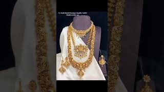 Trending Bridal Collection watsapp 7416894838 #trending#jewellery#haras#nakshi#temple#latest#new