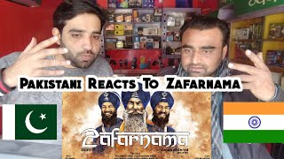 Pakistani reacts to Zafarnama - Fateh Di Chithi | Bhai Mehal Singh Ji & Jatha | Ck Rocks | Hs Media
