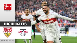 Undav & VfB Spectacular! | VfB Stuttgart - RB Leipzig 5-2 | Highlights | MD  19 - Bundesliga 23/24