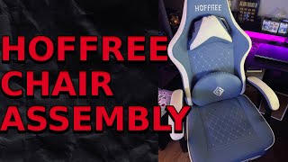 Hoffree Leather Gaming Chair Assembly