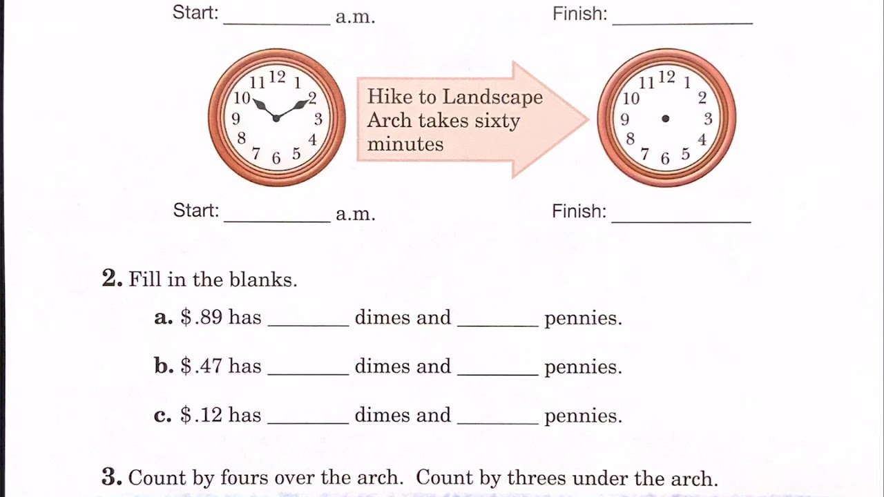 Abeka Math Worksheets
