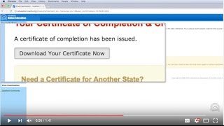 How to Download Your Certificate of Completion