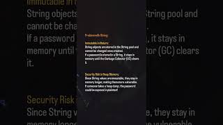 Series 7: String vs Char[]. Subscribe for more videos #coding #java #life #coder #devops #fm #pro
