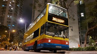 城巴古典部終極尾班車 2314@88R(00:04) 獅子山隧道-沙田第一城 及 沙一私走 27-3-21