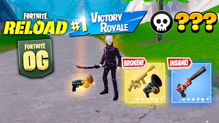 OG Fortnite Reload | High Kill Gameplay | Keyboard \u0026 Mouse