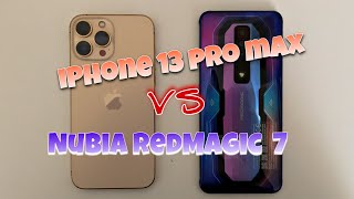 Nubia RedMagic 7 vs iPhone 13 pro max