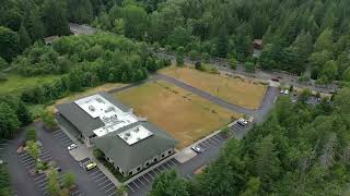 CWU Campus Drone View