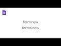 Create a new Google Form