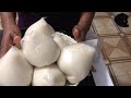 how to cook wordemekple akple 2. corn flour and cassava dough dumpling ewes favorite meal.