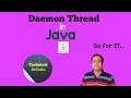 What is Daemon Thread? | Daemon Thread Example | Daemon Thread in Java Language
