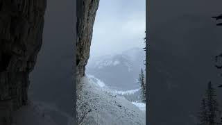 Canyon Creek Ice Cave Trail Alberta Canada 1