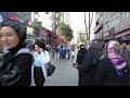 istanbul bağcılar spring walk 4k60fps istanbul 2022