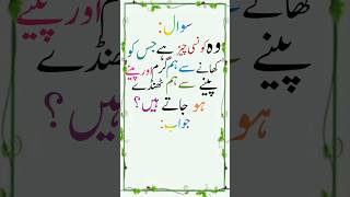 Islamic Common Sens Paheliyan in Urdu #vlog #vlogers