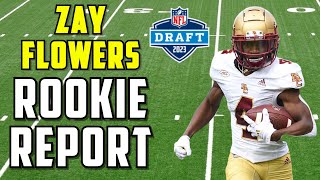 Zay Flowers | 2023 NFL Draft Rookie Report