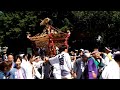 平成22年 北鎌倉 山ノ内八雲神社例大祭 大神輿渡御 hd