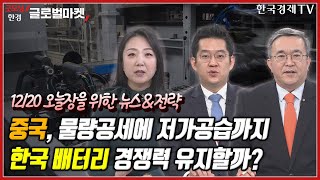 중국, 코로나에 공급망↓ㅣ중국 물량 공세에 K산업 흔들ㅣ한파 속 뜨거운 의류주ㅣ대우건설, GTX-B 노선 사업자 선정ㅣ질주하는 농슬라ㅣ금리 안정에도 성장주 지지부진ㅣ한국경제TV