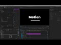 smooth text animation in premiere pro