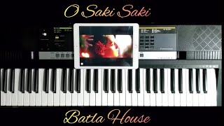 O Saki Saki | Batla House || Piano tutorial with easy notes || Nora Fatehi