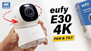 Eufy Indoor Cam (E30) 4K Pan \u0026 Tilt Security Camera - The Best I've Tested So Far!