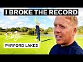 I BROKE another course RECORD‼️/ PYRFORD LAKES Golf Club