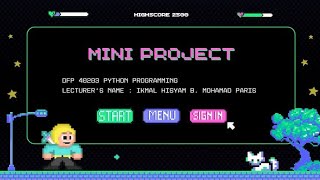 DFP 40203 PYTHON PROGRAMMING - MINI PROJECT