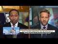 Stephen A. changes his mind 76ers will beat Cavaliers to reach NBA Finals  First Take  ESPN