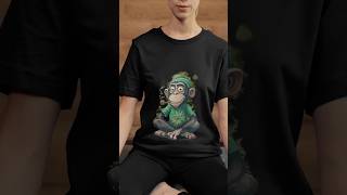 Marijuana Shirt Weed Shirt Cigarette Monkey Shirt Crazy Shirt