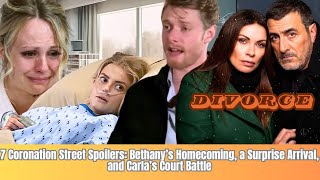 "Drops Breaking News  Bethany’s Homecoming, Familiar Face and Carla’s Court Showdown Corrie