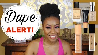 Drugstore Foundation Dupes?🤔 Duping my High End Foundations ♡ Pt.1