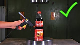 10 AMAZING LIFE HACKS with Hydraulic Press