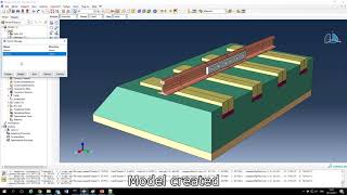 Modelling IRJ using Python script for Abaqus